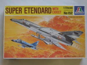 ITALERI 1/72 152 SUPER ETENDARD WITH EXOCET